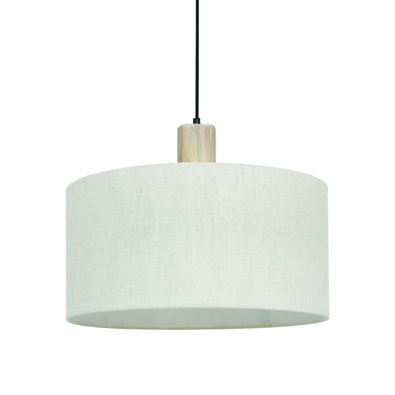 ACA Lighting - ΣΗΜΑΝΤΙΚΟ: Σε περίπτωση διαφοράς τιμής από το κατάστημα ισχύει παντα και μόνο η τιμή του καταστήματος ACA Κρεμαστό Φωτιστικό Οροφής ''CHIOS'' Μονόφωτο Υφασμά