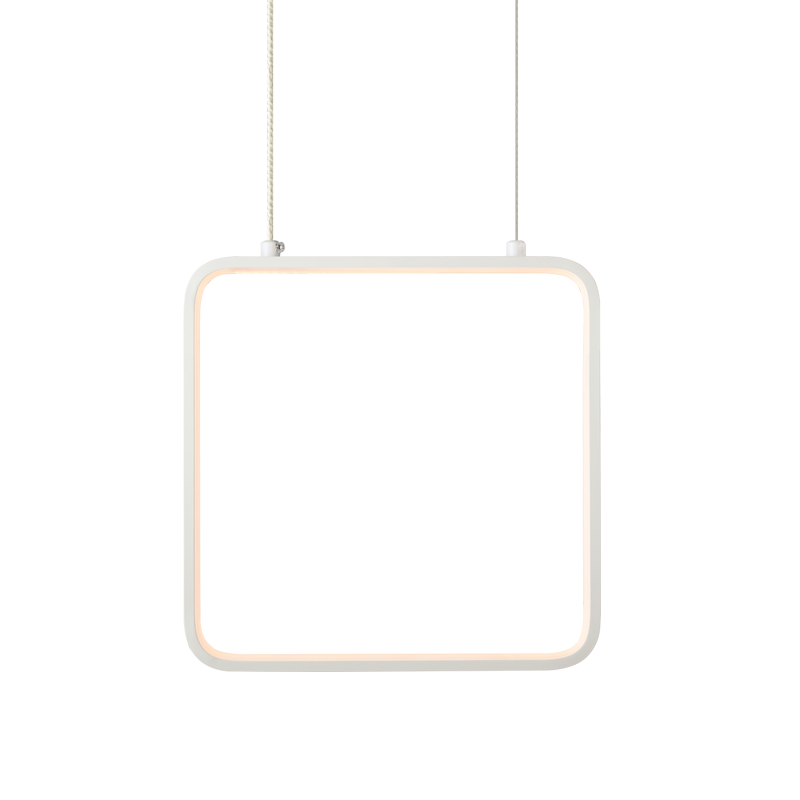 ACA Κρεμαστό Φωτιστικό Οροφής ''SYMETRIA'' Λευκό Μεταλλ