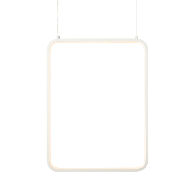 ACA Lighting - ΣΗΜΑΝΤΙΚΟ: Σε περίπτωση διαφοράς τιμής από το κατάστημα ισχύει παντα και μόνο η τιμή του καταστήματος ACA Κρεμαστό Φωτιστικό Οροφής ''SYMETRIA'' Λευκό Μεταλλ