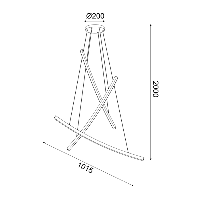 ACA Kremasto Fotistiko Orofis ''NAAVA'' Alouminiou Lefko me LED Thermo Lefko 102x110cm YL1723LEDPWH