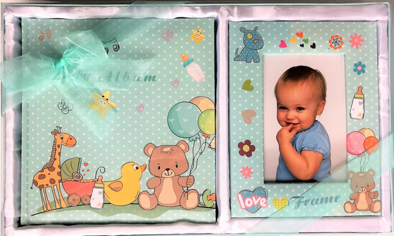 Kanellopoulos - ΣΗΜΑΝΤΙΚΟ: Σε περίπτωση διαφοράς τιμής από το κατάστημα ισχύει παντα και μόνο η τιμή του καταστήματος Max Home 534240/3-Blue Σετ 2Τεμ. Φωτ/Κη & Αλμπουμ Παιδι