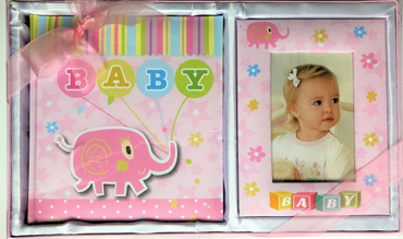 Max Home 534240/1-Pink Σετ 2Τεμ. Φωτ/Κη & Αλμπουμ Παιδικο YM534240201