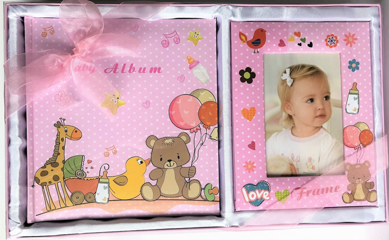 Kanellopoulos - ΣΗΜΑΝΤΙΚΟ: Σε περίπτωση διαφοράς τιμής από το κατάστημα ισχύει παντα και μόνο η τιμή του καταστήματος Max Home 534240/3-Pink Σετ 2Τεμ. Φωτ/Κη & Αλμπουμ Παιδι