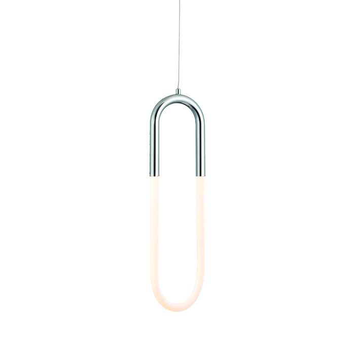 ACA Kremasto Fotistiko Orofis ''VENUS'' Metalliko Xromio me LED Thermo Lefko 15x2.3x230cm ZM32LEDP15CH