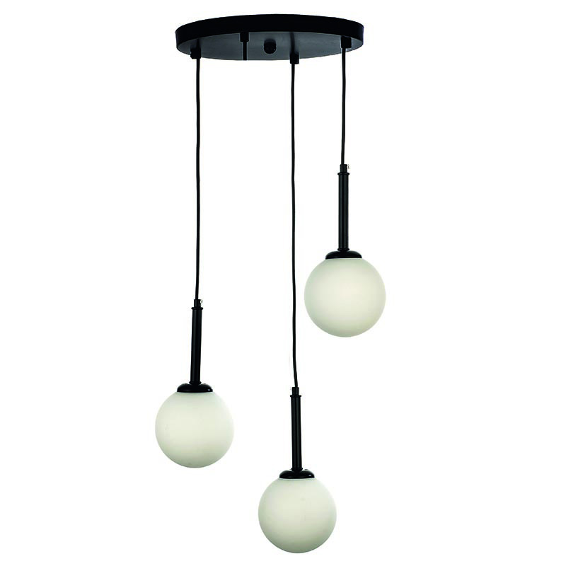 INLIGHT 3 ΦΩΤΟ ΦΩΤΙΣΤΙΚΟ ΟΡΟΦΗΣ ΜΕΤΑΛΛΙΚΟ ΜΑΥΡΟ 4514-3