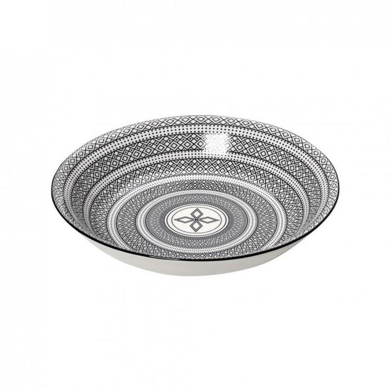 Υαλικά agiovlasitishome - ΣΗΜΑΝΤΙΚΟ: Σε περίπτωση διαφοράς τιμής από το κατάστημα ισχύει παντα και μόνο η τιμή του καταστήματος Πιάτο Βαθύ Charlotte Μαύρο 23X4.8εκ GUI421K6 Espiel