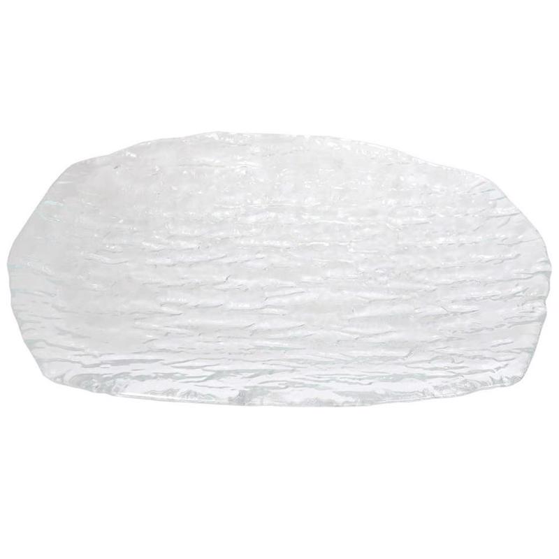 Υαλικά agiovlasitishome - ΣΗΜΑΝΤΙΚΟ: Σε περίπτωση διαφοράς τιμής από το κατάστημα ισχύει παντα και μόνο η τιμή του καταστήματος Ramos Πιατέλα Παραλληλόγραμμη Διάφανη 44Χ29εκ HOR1106K6