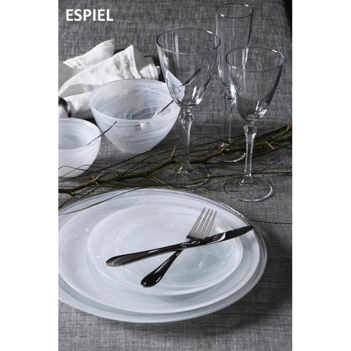 Atlas Πιάτο Στρογγυλό Λευκό 16εκ HOR1306K6 Espiel Atlas Piato Strongulo Lefko 16ek HOR1306K6 Espiel