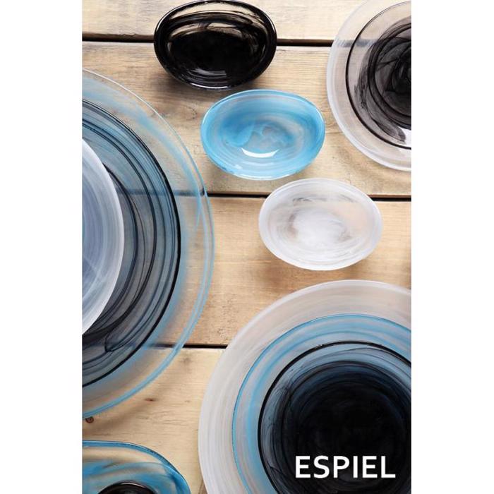Atlas Πιάτο Στρογγυλό Μαύρο 21εκ HOR1310K6 Espiel Atlas Piato Strongulo Mavro 21ek HOR1310K6 Espiel