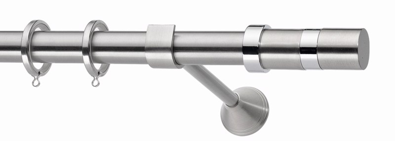 Agiovlasitishome - ΣΗΜΑΝΤΙΚΟ: Σε περίπτωση διαφοράς τιμής από το κατάστημα ισχύει παντα και μόνο η τιμή του καταστήματος Κουρτινόξυλο φ25 inox Πηνελόπη