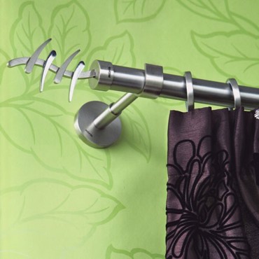 Κουρτινόξυλο BONSAI φ25 Inox by Aslanis