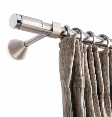 Κουρτινόξυλο Titan φ25 inox by Aslanis