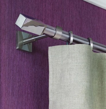 Κουρτινόξυλο Perfection φ25 Inox by Aslanis