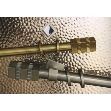 Κουρτινόξυλο Diva Φ25 χρυσό by Aslanis