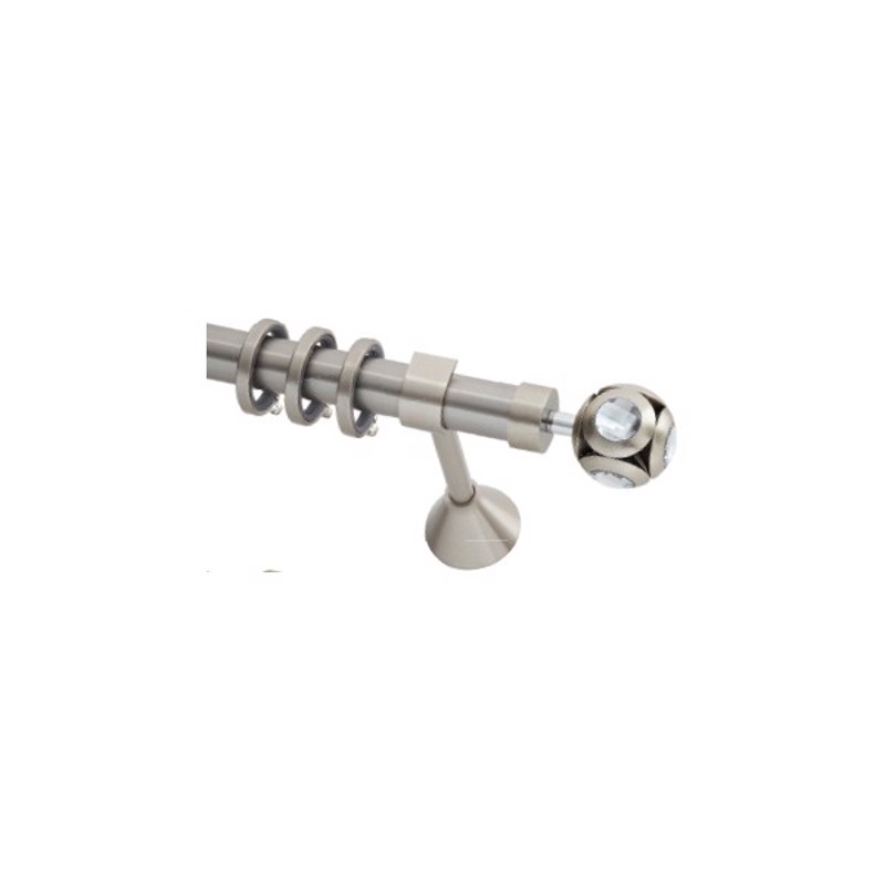 Κουρτινόξυλο Armonia φ30 inox by Guy Laroche