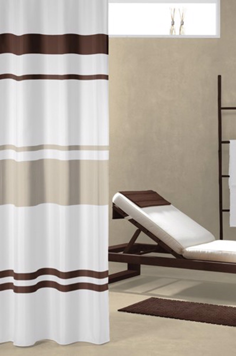 Υφασμάτινη Κουρτίνα μπάνιου sealskin Urban brown 1.80×2.00