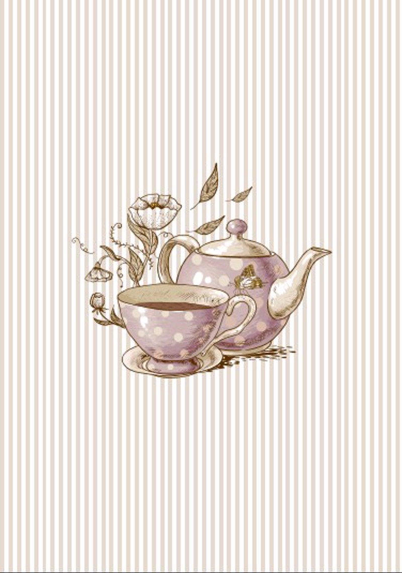 ΡΟΛΕΡ ΜΕ ΨΗΦΙΑΚΗ ΕΚΤΥΠΩΣΗ ''TEA TIME'' E101