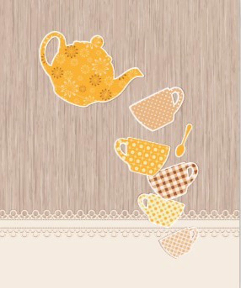 ΡΟΛΕΡ ΜΕ ΨΗΦΙΑΚΗ ΕΚΤΥΠΩΣΗ ''TEA TIME'' E102