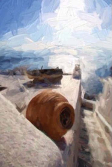 ΡΟΛΕΡ ΜΕ ΨΗΦΙΑΚΗ ΕΚΤΥΠΩΣΗ 'ΧΡΩΜΑΤΑ ΤΗΣ ΣΑΝΤΟΡΙΝΗΣ' E270