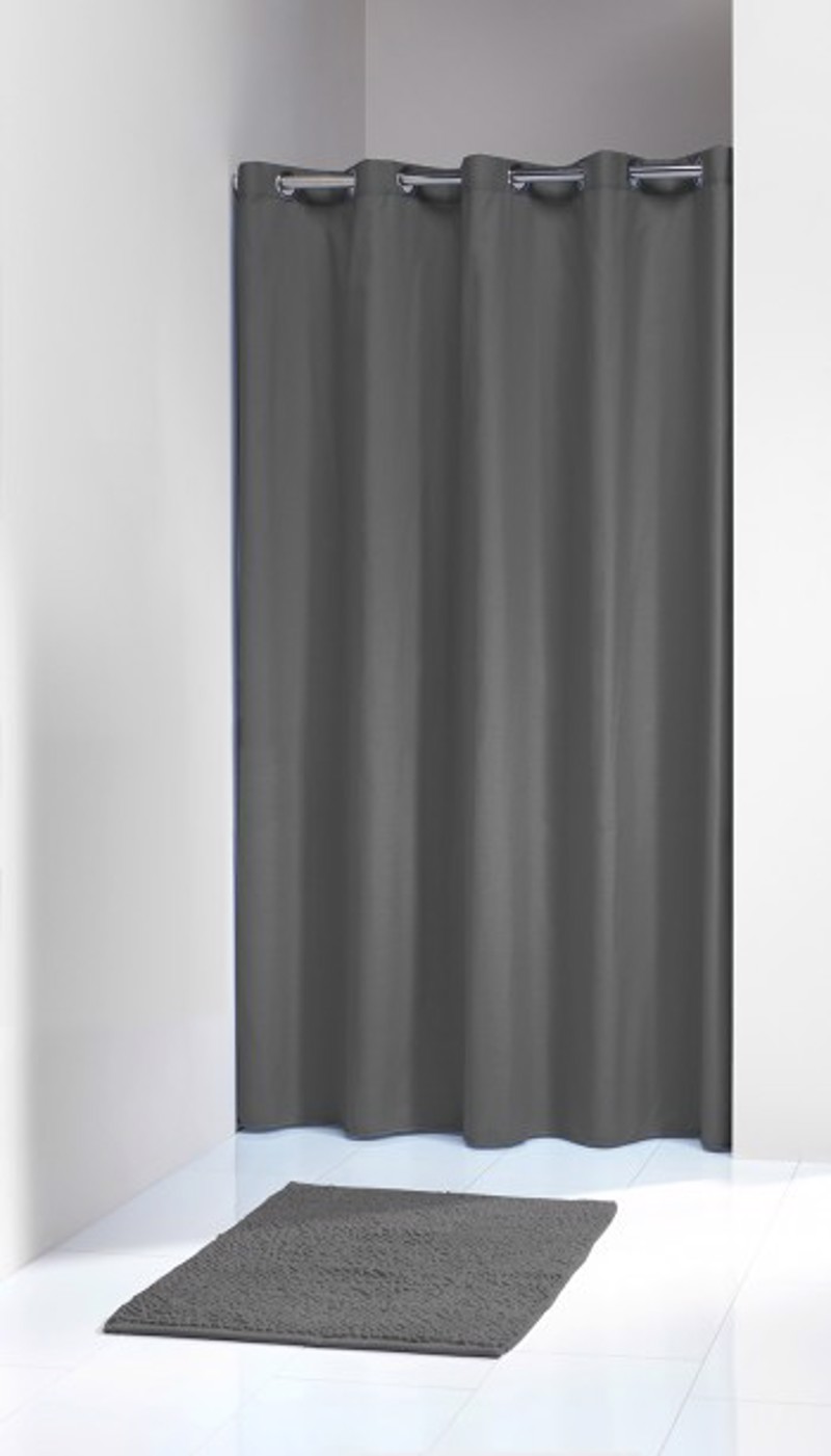 Sealskin Υφασμάτινη Κουρτίνα μπάνιου sealskin Coloris grey 1.80x