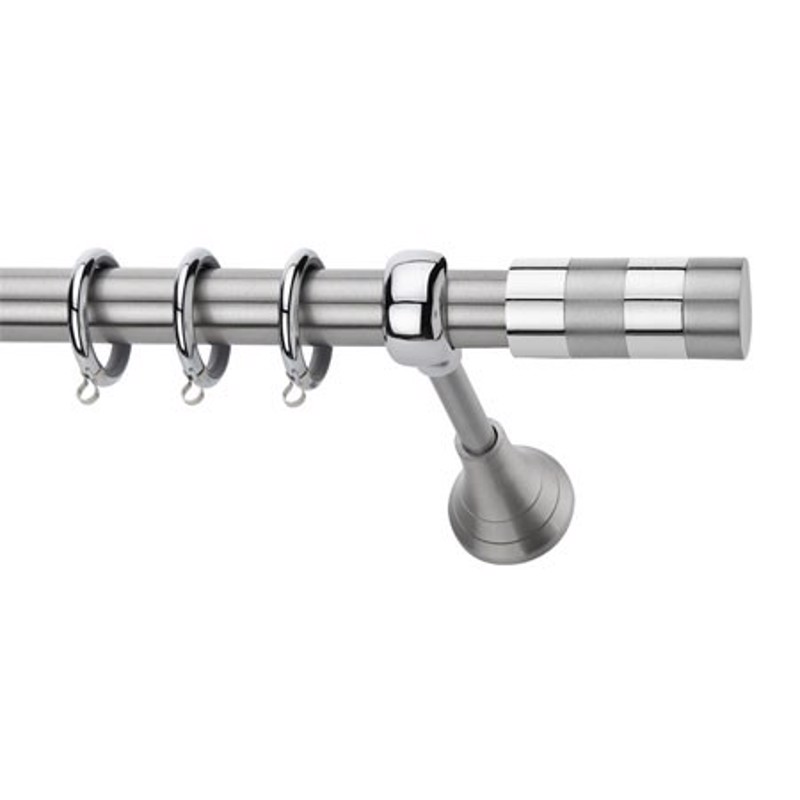 Agiovlasitishome - ΣΗΜΑΝΤΙΚΟ: Σε περίπτωση διαφοράς τιμής από το κατάστημα ισχύει παντα και μόνο η τιμή του καταστήματος Κουρτινόξυλο φ25 inox m.lotus