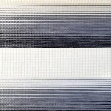 ΖΟ76 Ασημί ρίγα σκούρο δίχρωμο double ρόλερ