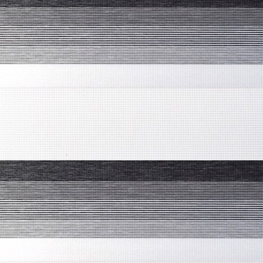 ΖΟ58 Ασημί γκρι ρίγα δίχρωμο double ρόλερ