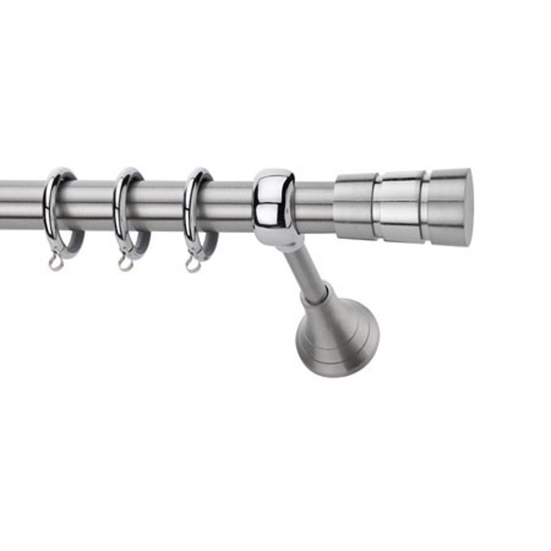 Κουρτινόξυλο φ25 inox Πάρος