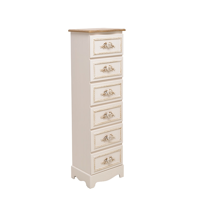 INART ΣΥΡΤΑΡΙΕΡΑ ΞΥΛΙΝΗ ΛΕΥΚΗ-ΜΠΕΖ 30X21X97 3-50-147-0044