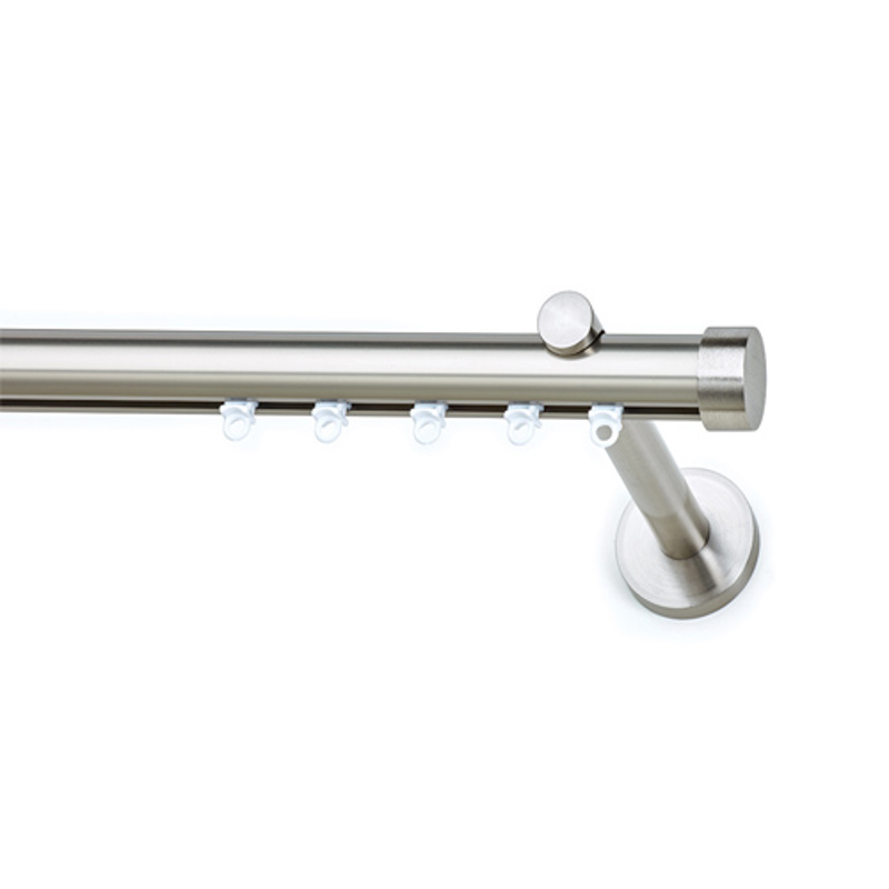 Anartisi - ΣΗΜΑΝΤΙΚΟ: Σε περίπτωση διαφοράς τιμής από το κατάστημα ισχύει παντα και μόνο η τιμή του καταστήματος Σιδηρόδρομος μονός Φ25 ILIOS TAPO νίκελ σατινέ