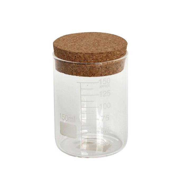 Δοχείο Δοσομετρικό με Φελλό 150ml 9εκ LOR615K12 Espiel Doxeio Dosometriko me Fello 150ml 9ek LOR615K12 Espiel