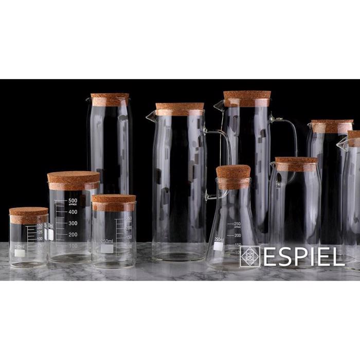 Δοχείο Δοσομετρικό με Φελλό 150ml 9εκ LOR615K12 Espiel Doxeio Dosometriko me Fello 150ml 9ek LOR615K12 Espiel