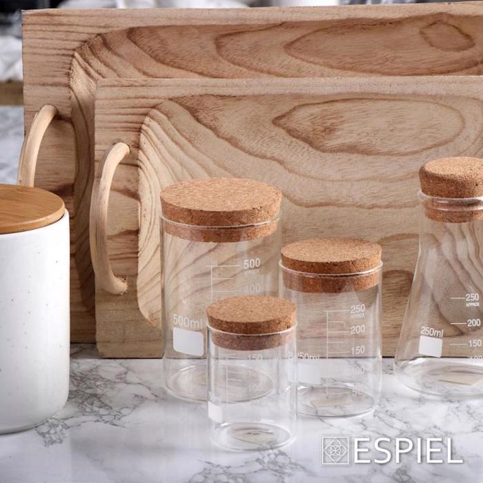 Δοχείο Δοσομετρικό με Φελλό 150ml 9εκ LOR615K12 Espiel Doxeio Dosometriko me Fello 150ml 9ek LOR615K12 Espiel