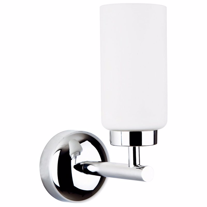 Φωτιστικά agiovlasitishome - ΣΗΜΑΝΤΙΚΟ: Σε περίπτωση διαφοράς τιμής από το κατάστημα ισχύει παντα και μόνο η τιμή του καταστήματος ARlight Απλίκα Τοίχου Μεταλλική Νίκελ με Λευκή Οπαλίνα