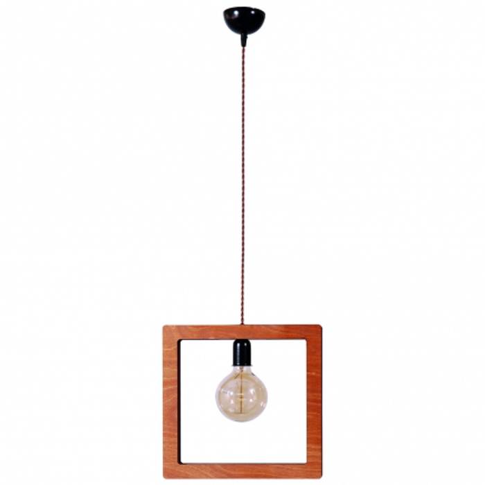 ARlight Pda 385 Kremasto Xulino Tetragno Monofoto (Mesaio) E27 5X30cm 0081396