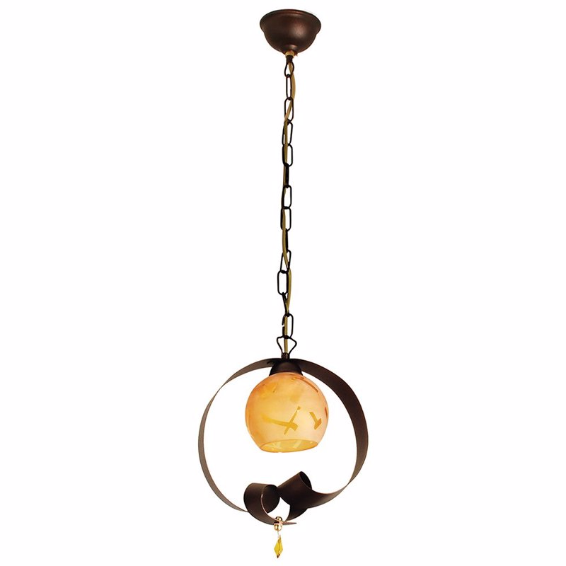 Φωτιστικά agiovlasitishome - ΣΗΜΑΝΤΙΚΟ: Σε περίπτωση διαφοράς τιμής από το κατάστημα ισχύει παντα και μόνο η τιμή του καταστήματος ARlight Κρεμαστό Φωτιστικό Μέταλλο/Γυαλί Pda 101 Οξυντέ