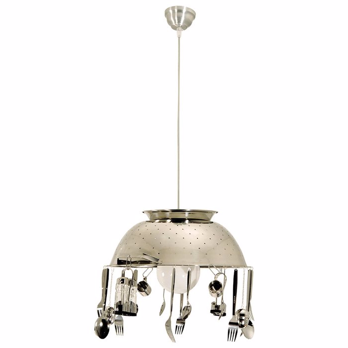 ARlight Kremasto Fotistiko Orofis Metalliko Nikel Sourotiri/Koutalopirouna E27 F40X100cm Ga 172 0101197