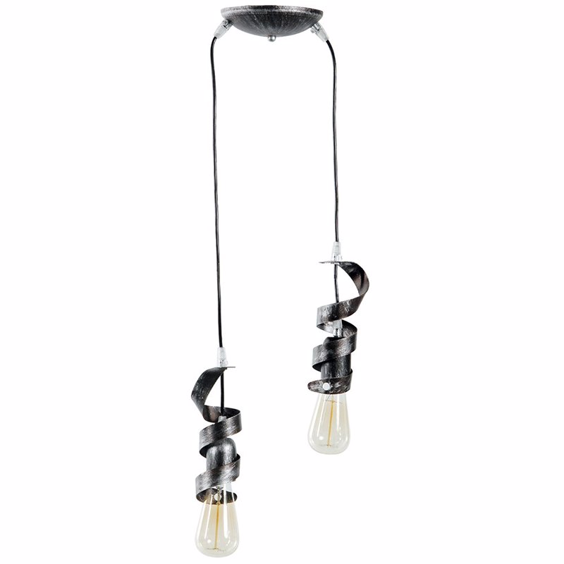 ARlight 2Φωτο Φωτιστικό Οροφής Μέταλλο/Γυαλί Pda 107 Ασ