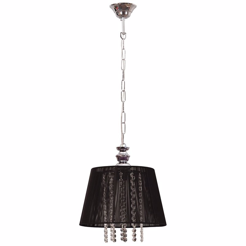 Φωτιστικά agiovlasitishome - ΣΗΜΑΝΤΙΚΟ: Σε περίπτωση διαφοράς τιμής από το κατάστημα ισχύει παντα και μόνο η τιμή του καταστήματος ARlight Φωτιστικό Οροφής με Μαύρο Υφασμάτινο Καπέλο Ε27