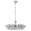 ARlight 5Foto Fotistiko Orofis Metallo/Gyali Pdc 2261/5 Lefko E27 63X77 0104296