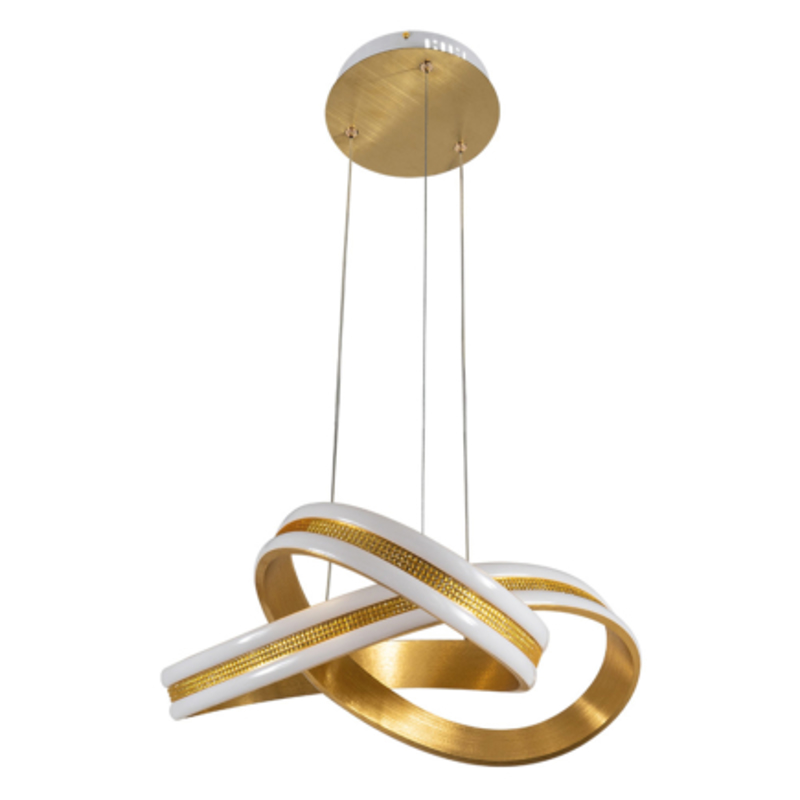 ARlight Κρεμαστό Φωτιστικό Οροφής Μέταλλο Pdc 673 Χρυσό LED 45X110 0104407