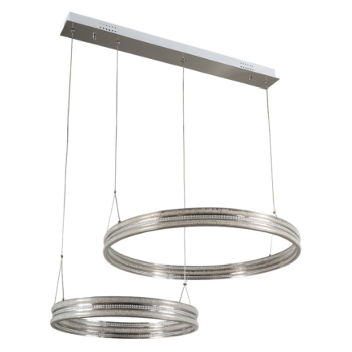 ARlight Kremasto Fotistiko Orofis Metallo Pdc 674 Sl Nikel LED 40X100,60X80 0104408