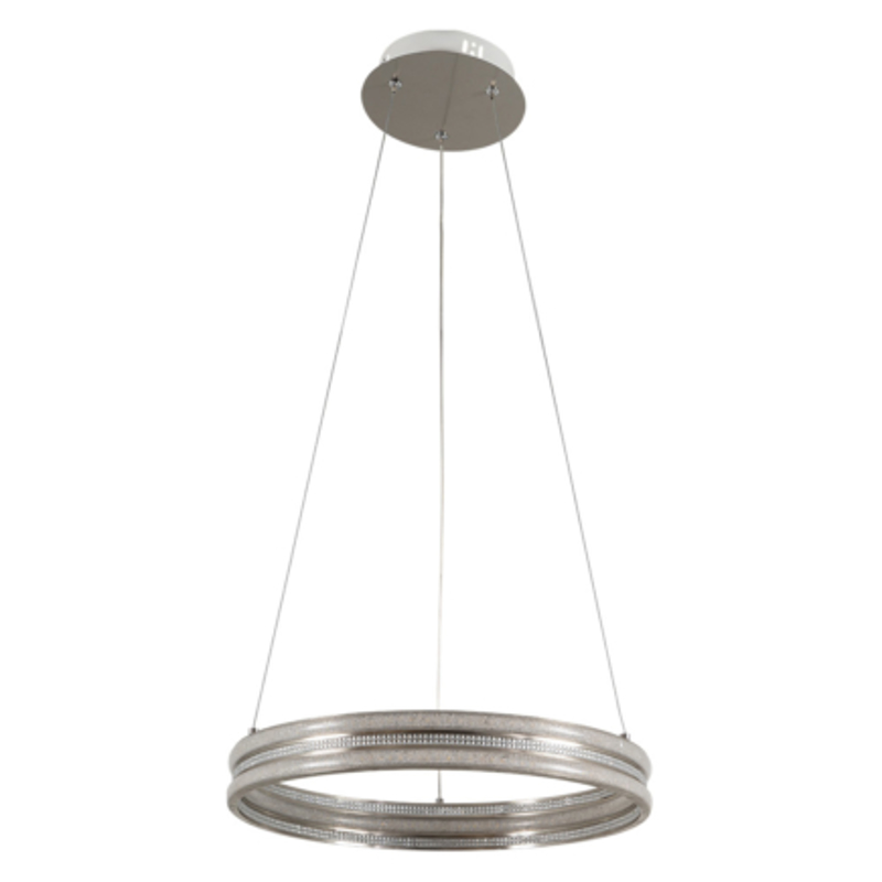 Φωτιστικά agiovlasitishome - ΣΗΜΑΝΤΙΚΟ: Σε περίπτωση διαφοράς τιμής από το κατάστημα ισχύει παντα και μόνο η τιμή του καταστήματος ARlight Κρεμαστό Φωτιστικό Οροφής Μέταλλο Pdc 675 Νίκελ