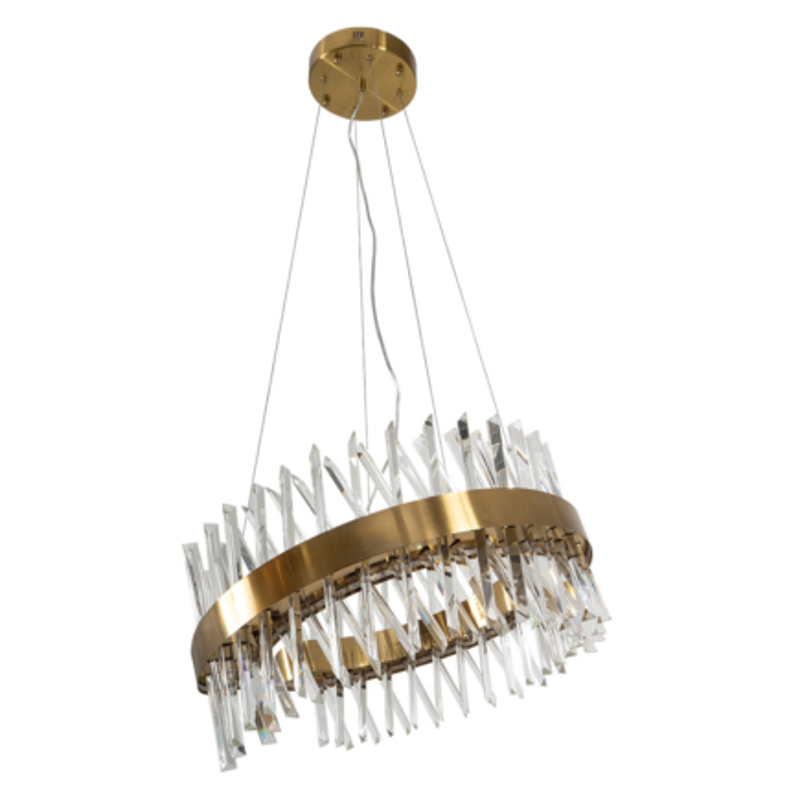 Φωτιστικά agiovlasitishome - ΣΗΜΑΝΤΙΚΟ: Σε περίπτωση διαφοράς τιμής από το κατάστημα ισχύει παντα και μόνο η τιμή του καταστήματος ARlight Κρεμαστό Φωτιστικό Οροφής Μέταλλο/Κρύσταλλο Pdc