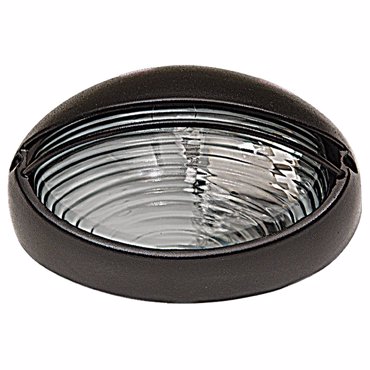 ARlight Απλίκα Τοίχου Αλουμινίου Οβάλ Μαύρη Ε27 21,3X14,2Χ9,8cm Wlc 2033 Bk 0144070