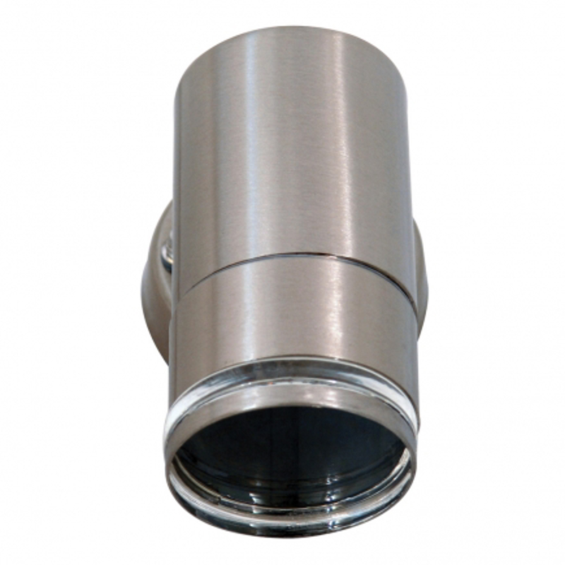 ARlight Απλίκα Τοίχου Up Μέταλλο Wlc 3021 Inox Gu10 6Χ14 0144093