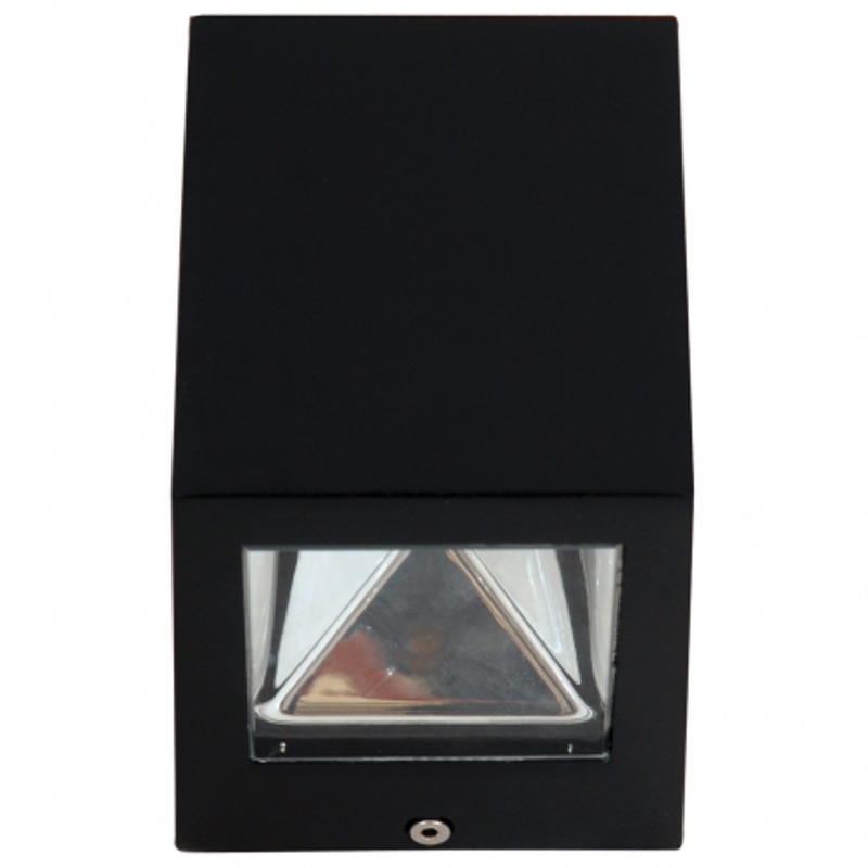 Φωτιστικά agiovlasitishome - ΣΗΜΑΝΤΙΚΟ: Σε περίπτωση διαφοράς τιμής από το κατάστημα ισχύει παντα και μόνο η τιμή του καταστήματος ARlight Απλίκα Τοίχου Up/Down Αλουμίνιο Wlc 8107 Μαύρη