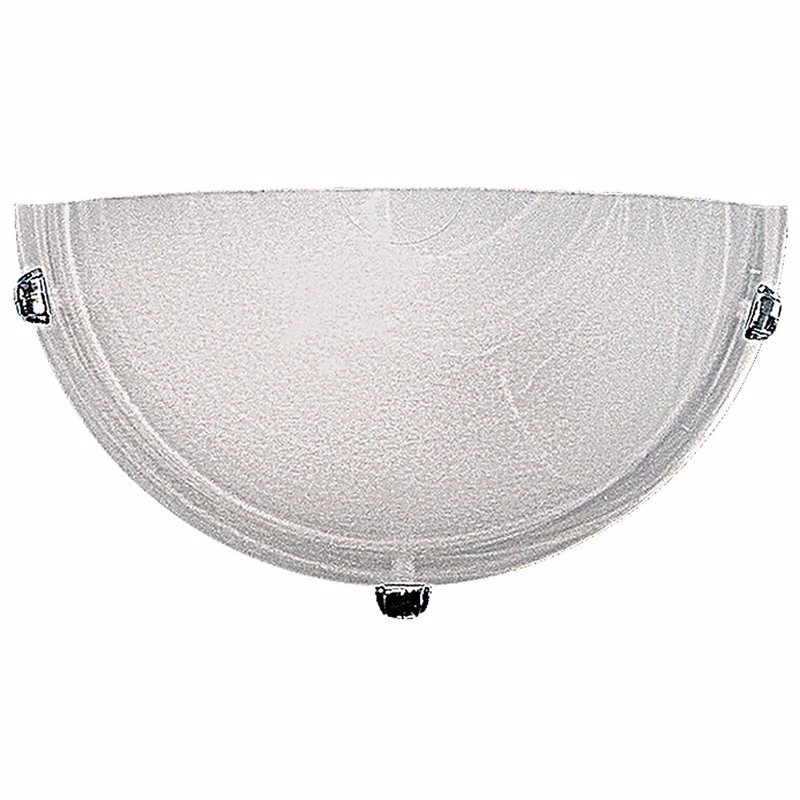 Φωτιστικά agiovlasitishome - ΣΗΜΑΝΤΙΚΟ: Σε περίπτωση διαφοράς τιμής από το κατάστημα ισχύει παντα και μόνο η τιμή του καταστήματος ARlight Απλίκα Τοίχου Γυαλί/Μέταλλο Wlc 1751 1/2 Λευκό