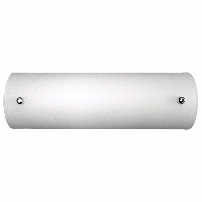 ARlight Απλίκα Τοίχου Μέταλλο/Γυαλί TO 6065 Νίκελ/Λευκό Ε27 26Χ8Χ9 0303049