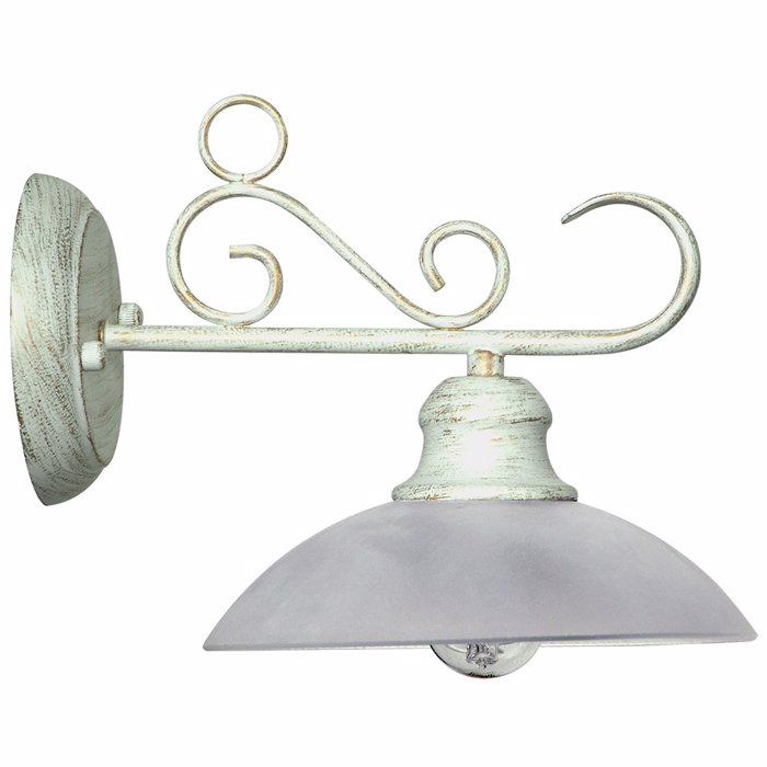 ARlight Aplika Toixou Metallo/Gyali Wlc 2226 Lefko/Xruso E27 26,5X19,5 0304110